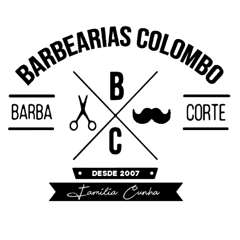Logo Barbearias Colombo
